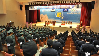 2014 년도 조선대학교 학군사관 후보생 입단 ‧ 승급 ‧ 임관식 거행