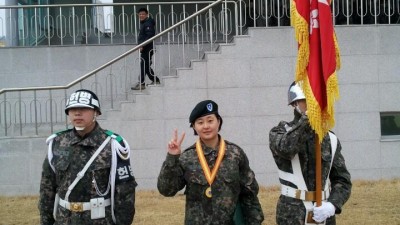 조선대학교 학군단 손주희 후보생 육군학생군사학교장 표창 수상