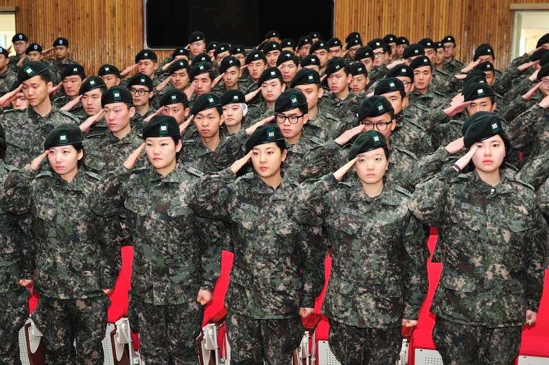 조선대학교 학군단 2014년도 기초및 동계입영훈련 출정식7