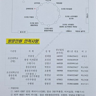 2025년 하계 입영훈련 후보생 격려방문 안내 - 7월9일(수)