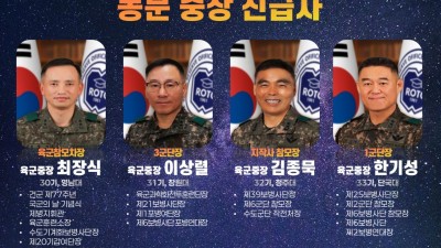 2025 한반기 국방부 중장 진급 인사